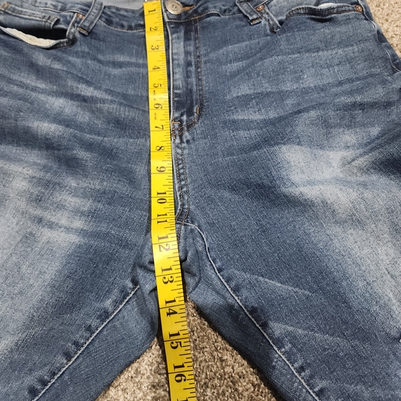 Copperflash Classic Blue Straight Leg Women's Jeans Size 14 - Picture 3 of 6